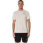 Vêtements ASICS ASICS Court Graphic T-shirt Hommes - beige, 