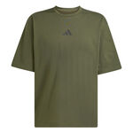 Vêtements adidas adidas Oversize T-shirt Hommes-vert foncé