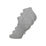 No Party No Show Move Socks 3 Pack - grey