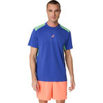 Vêtements ASICS ASICS Court T-shirt Hommes-Bleu