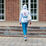 Create Flower Zip Hoody W