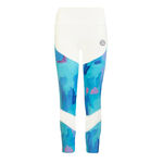Vêtements BIDI BADU BIDI BADU Abiba Tech Mesh Collant Tight Femmes-Blanc,Bleu Clair
