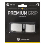 Grips Tennis-Point Tennis-Point Premium Grip Perforated Pack 1 Unité-Blanc