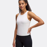 Vêtements Under Armour Under Armour Motion High Neck Débardeur Tank Top Femmes-Blanc