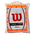 Surgrips Wilson Wilson Burn Pro Overgrip Pack De 12-Orange