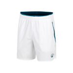 V&ecirc;tements Quiet Please Quiet Please Create Drop 7in Shorts Hommes-Blanc,Bleu Petrol