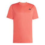 Vêtements adidas adidas Club T-shirt Hommes-Rouge