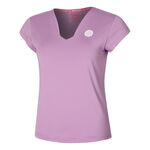 Vêtements BIDI BADU BIDI BADU Spike V-Neck T-shirt Femmes-Violet