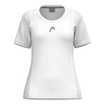Vêtements HEAD HEAD Club 25 Tech T-shirt Femmes-Blanc