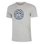Vêtements BIDI BADU BIDI BADU Big Logo Chill T-shirt Hommes - gris, 