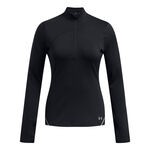 Vêtements Under Armour Under Armour Vanish CW 1/2 Zip Haut Manches Longues Femmes-Noir