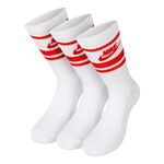Vêtements Nike Nike Sportswear Everyday Essential Chaussettes De Tennis Pack De 3-Blanc,Rouge