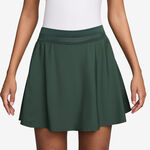 Vêtements Nike Nike Court Dri-FIT Advantage Ace High Rise Jupe Femmes - vert foncé, vert foncé