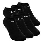 Vêtements Nike Nike Everyday No-Show Chaussettes De Tennis Pack De 6-Noir,Blanc