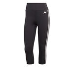 V&ecirc;tements adidas adidas Essentials Train 3-Stripes High-Waisted Collant Tight Femmes-Noir