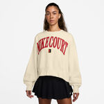 Vêtements De Tennis Nike W Nkct Phnx Flc Oos Crew Hrtge