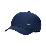 Vêtements de tennis Nike Nike Dri-Fit Club Metal Swoosh Casquette Enfants-Bleu Foncé