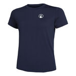 Vêtements Quiet Please Quiet Please Retriever T-shirt Femmes-Bleu Foncé