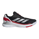 Chaussures de padel adidas adidas Crazyquick LS Chaussures Padel Hommes-Noir,Argent