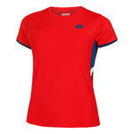 Vêtements Lotto Lotto Squadra III T-shirt Femmes-Rouge