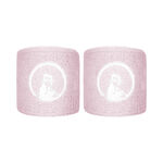 Vêtements de tennis Quiet Please Quiet Please Short Poignet Pack de 2 unités Unisex - lilas, blanc