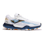 Chaussures de tennis Joma Joma Point Chaussure Terre Battue Hommes-Blanc,Bleu Foncé
