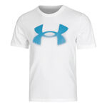 Vêtements De Tennis Under Armour Ua M Reflective Big Logo Ss-Wht