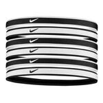 Vêtements Nike Nike Swoosh Sport Tipped Bandeau Pack De 6-Blanc,Noir