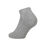 No Party XXL No Show Move Socks 6 Pack - black