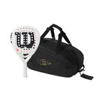 Racket package Padel Wilson Bela LS V3 Raquette de padel 