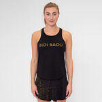 Vêtements BIDI BADU BIDI BADU Paris 2024 Chill Débardeur Tank Top Femmes-Noir,Or