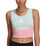 Color Block Cropped Top