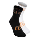 V&ecirc;tements Bullpadel Bullpadel BP22AS07 Chaussettes De Sport-Noir,Blanc
