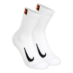 Vêtements Nike Nike Court Multiplier Cushioned Chaussettes De Tennis Pack De 2 Unités-Blanc,Noir