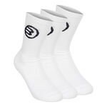 V&ecirc;tements Bullpadel Bullpadel 3 Er Pack Chaussettes De Tennis-Blanc