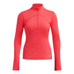Vêtements Under Armour Under Armour Vanish CW 1/2 Zip Haut Manches Longues Femmes-Rouge