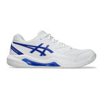 Chaussures de padel ASICS ASICS Gel-Dedicate 8 Chaussures Padel Hommes-Blanc,Bleu Foncé