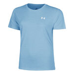 Vêtements Under Armour Under Armour Tech Twist T-shirt Femmes - bleu, 