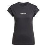 Vêtements adidas adidas Essentials Linear T-shirt Femmes-Noir