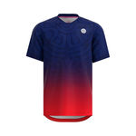 Vêtements BIDI BADU BIDI BADU Grafic Illumination T-shirt Garçons - bleu foncé, rouge foncé