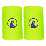 Vêtements de tennis Quiet Please Quiet Please Long Poignet Pack De 2 Unités-Vert Fluo,Bleu Foncé