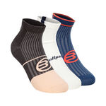 V&ecirc;tements Bullpadel Bullpadel Chaussettes De Tennis Pack De 3 Femmes-Multicouleur