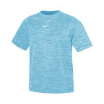 Vêtements Nike Nike Dri-FIT Multi Heather T-shirt Enfants-Bleu Petrol