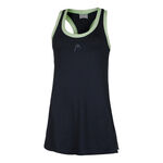 Vêtements HEAD HEAD Play Tech Robe Femmes-Bleu Foncé,Sauge