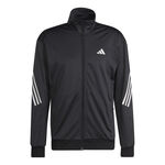 Vêtements adidas adidas 3-Stripes Knit Veste De Survêtement Hommes-Noir,Blanc