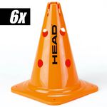 Accessoires Pour Entraîneurs HEAD 6 große Hütchen