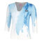 Watercolour V-Neck Longsleeve
