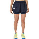 Vêtements ASICS ASICS Match Shorts Femmes-Bleu Foncé