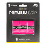 Surgrips Tennis-Point Tennis-Point Premium Grip Pack De 3-Pink