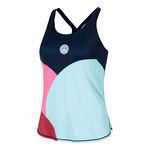 V&ecirc;tements BIDI BADU BIDI BADU Bubble D&eacute;bardeur Tank Top Femmes-Bleu Fonc&eacute;,Turquoise